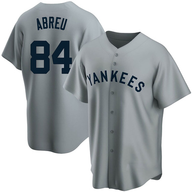 Gray Albert Abreu Youth New York Yankees Road Cooperstown Collection Jersey - Replica