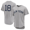 Gray Johnny Damon Men's New York Yankees 2021 Field of Dreams Jersey - Authentic Big Tall