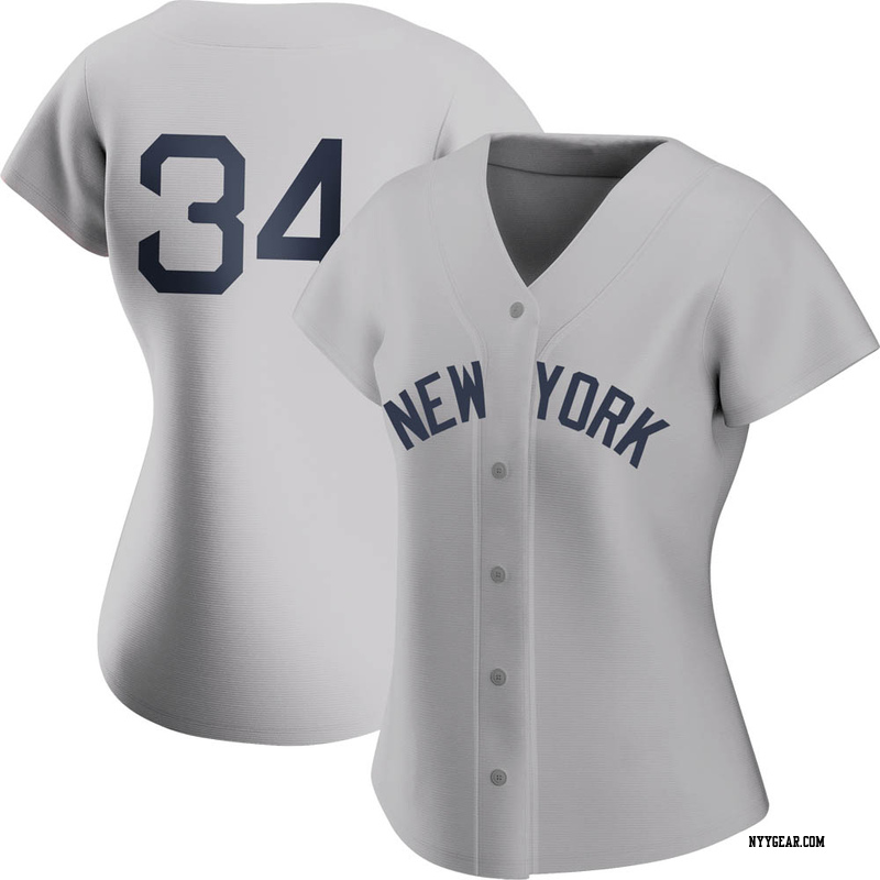 Gray Mel Stottlemyre Women's New York Yankees 2021 Field of Dreams Jersey - Authentic Plus Size
