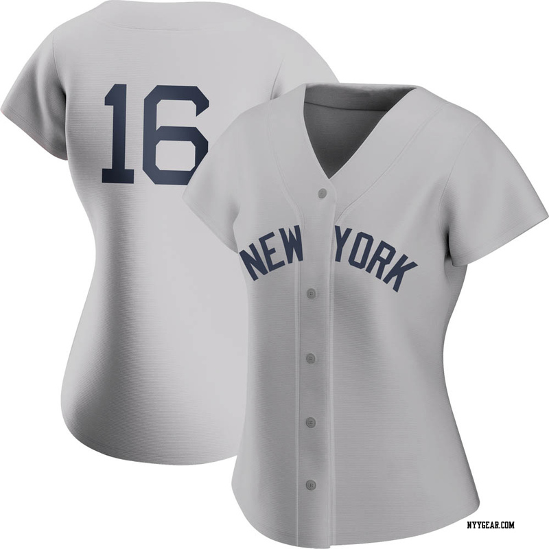 Gray Whitey Ford Women's New York Yankees 2021 Field of Dreams Jersey - Replica Plus Size