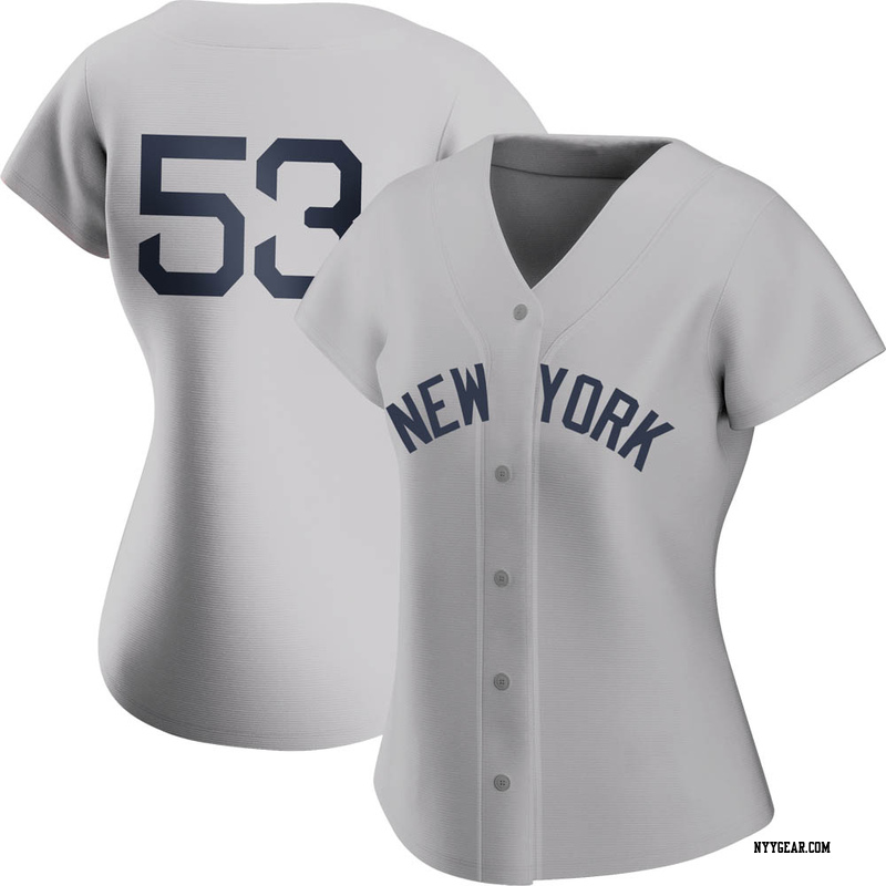 Gray Zack Britton Women's New York Yankees 2021 Field of Dreams Jersey - Authentic Plus Size