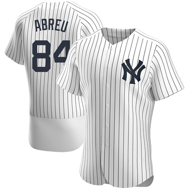 White Albert Abreu Men's New York Yankees Home Jersey - Authentic Big Tall