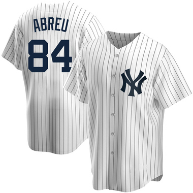 White Albert Abreu Youth New York Yankees Home Jersey - Replica