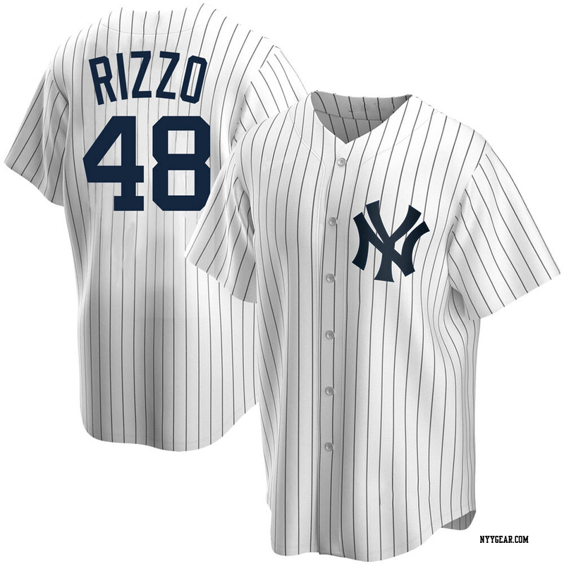 White Anthony Rizzo Youth New York Yankees Home Jersey - Replica
