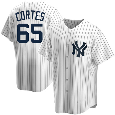 White Nestor Cortes Youth New York Yankees Home Jersey - Replica